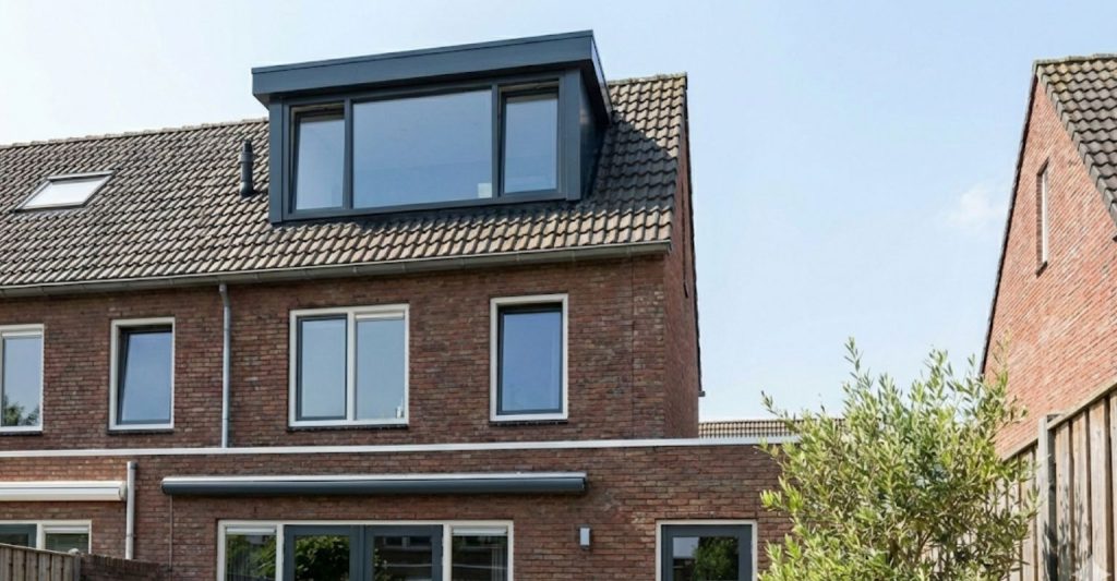 Dakkapel in Oosterhout - Kunststof dakkapel